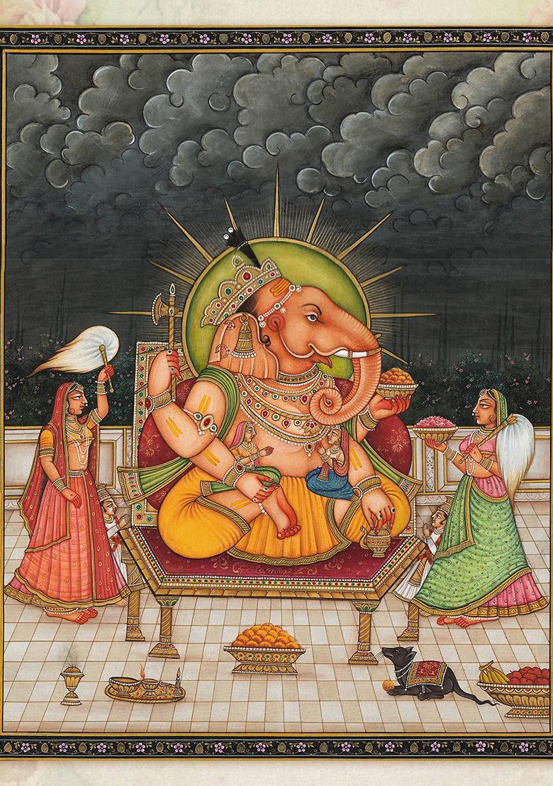 Lakshmi Ganapati The Divine Union of Prosperity and Wisdom