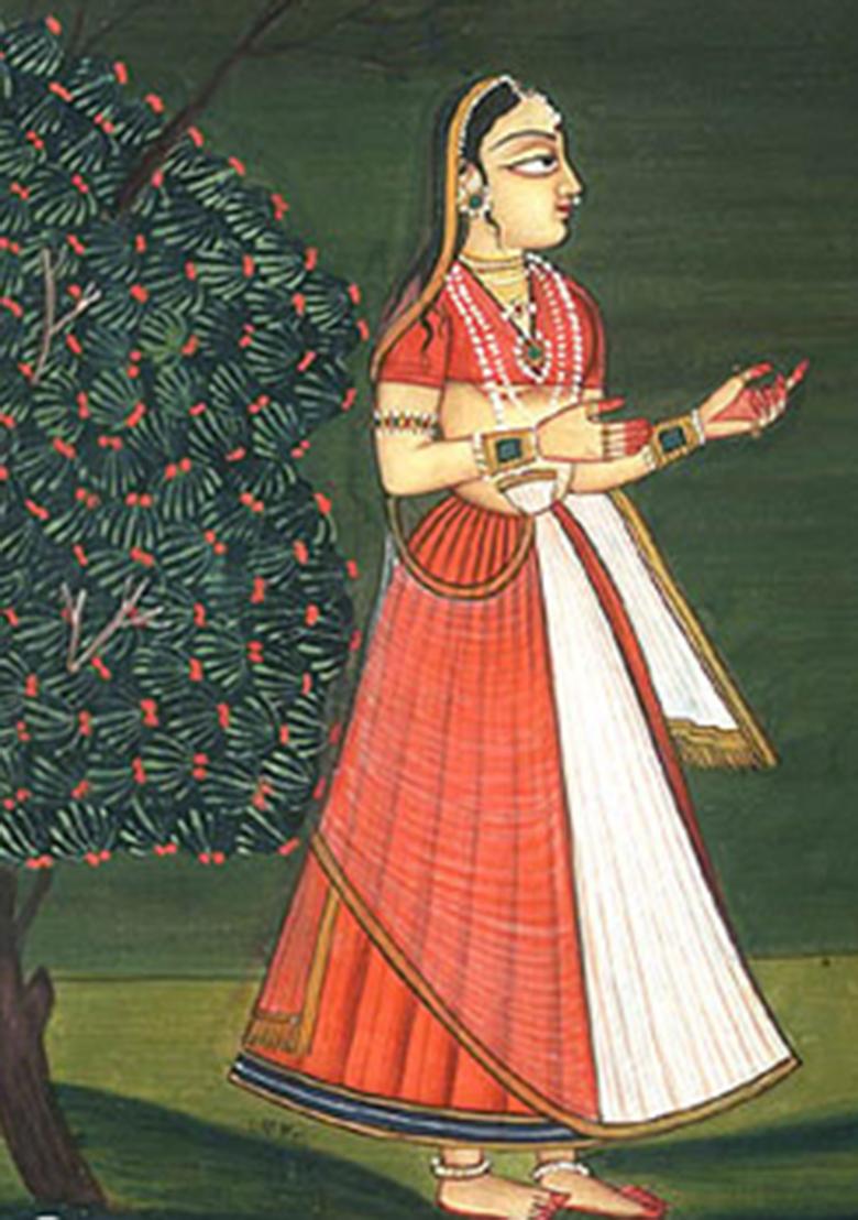 Krishna with Radha and Gopi A Timeless Depiction from the Gita Govinda Series