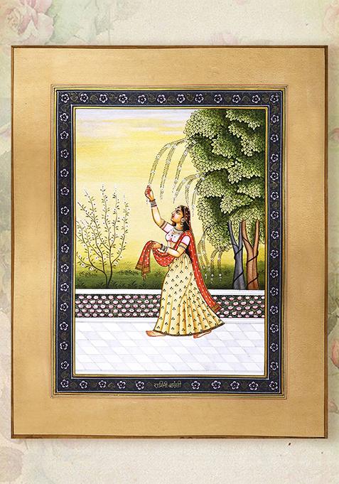 Ragini Vasanti The Melodic Essence of Spring in Indian Art