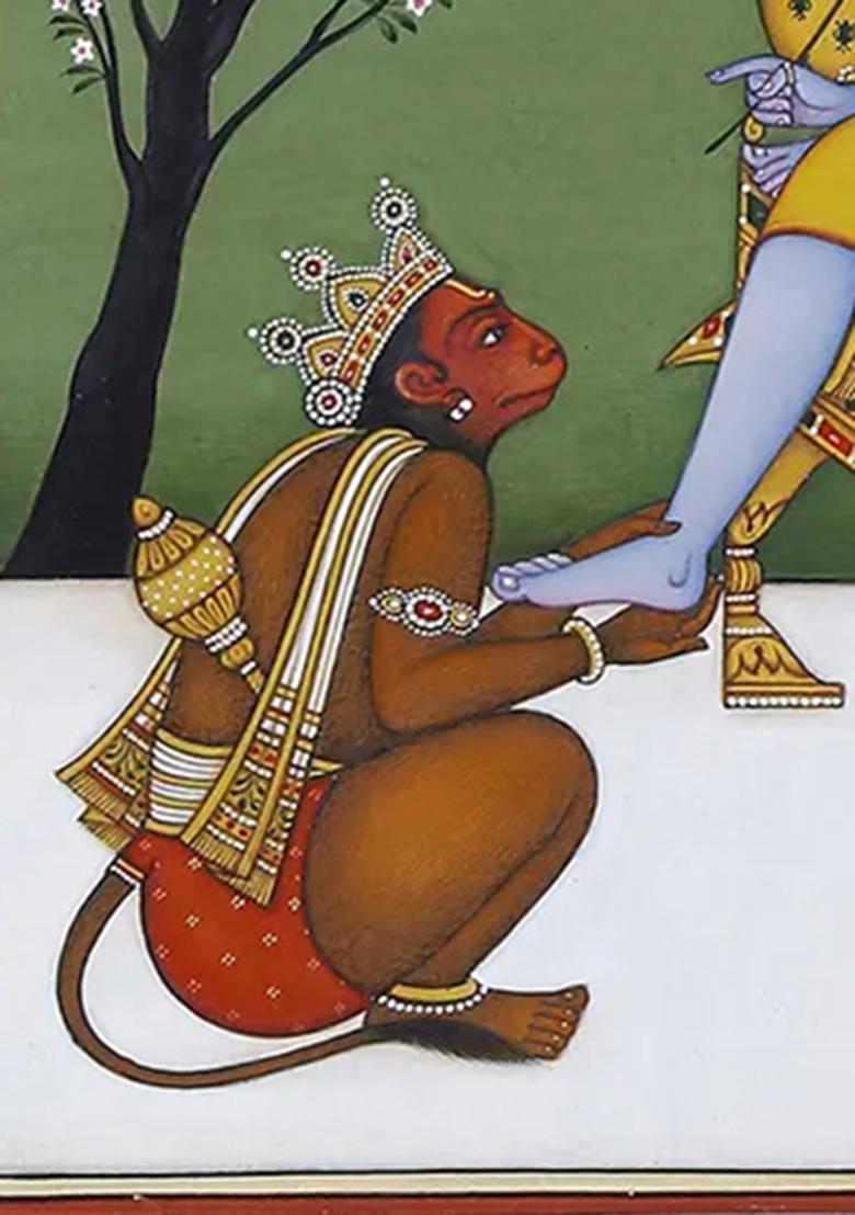 Lord Rama Sita Lakshmana and Hanuman The Divine Ramayana Legacy
