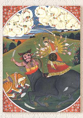 Goddess Durga Slays Mahishasura The Triumph of Divine Power