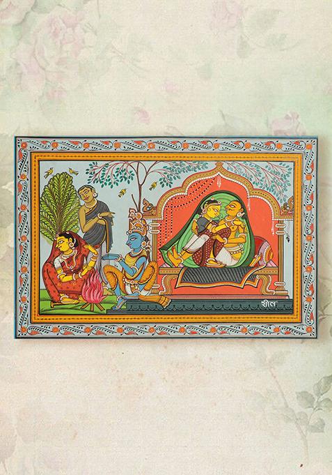 Winter Season Shita Ritu Folk Painting