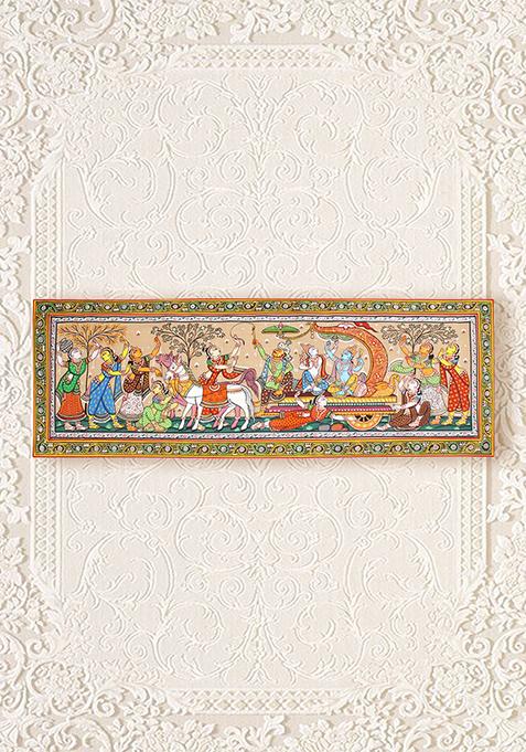 Mathura Vijay Painting Folk Painting