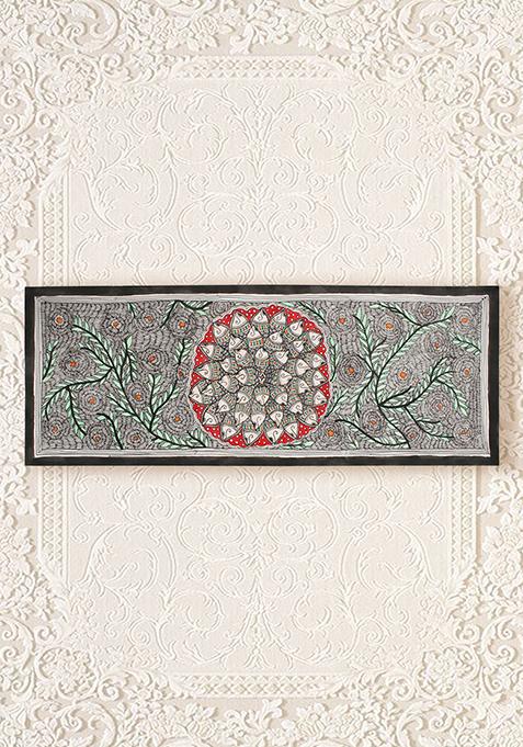 Traditional Indian Matsya Art Madhubani Painting Folk Painting
