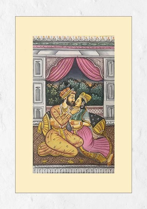 Multi Begum And Nawab Pichwai Painting