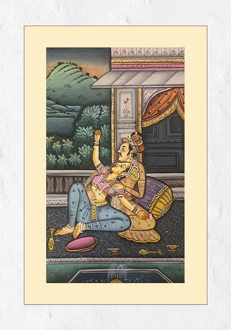 Multi Nawab And Begum Pichwai Painting