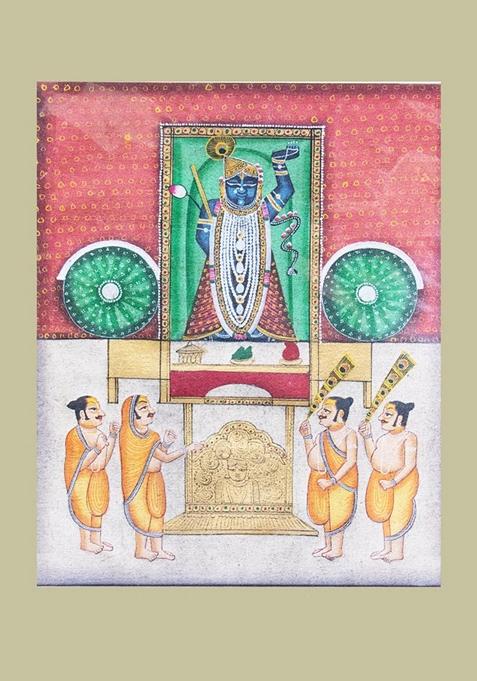 Multi Shri Nath Ji Pichwai Painting