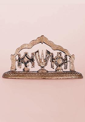 2 Inch Small Vaishnava Symbols In Pure Copper