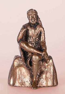 2 Inch Devi Lakshmi Copper Idol Seated On Lotus Goddess Of Wealth And Prosperity