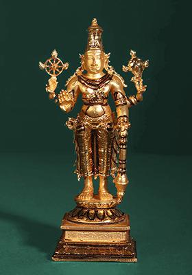 6 Inch Small Dancing Lord Shiva With Ganesha And Kartikeya Copper Statue Of Divine Harmony