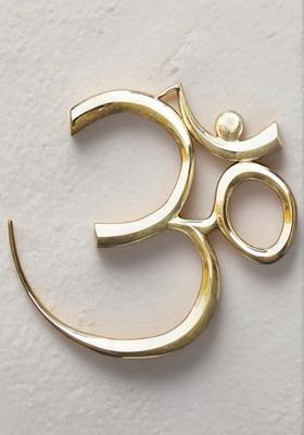 Brass Wall Hanging Show Piece Om