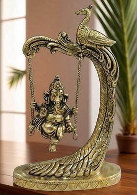 Brass Konch Shankh Stand