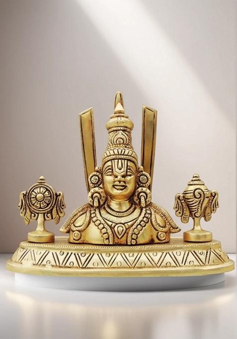 Brass Show Piece Tirupati Bala Ji God Idol Statue