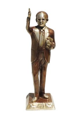Brass Show Piece Ambedker Standing Statue