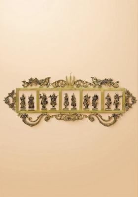 Brass Wall Hanging Das Avatar Statue