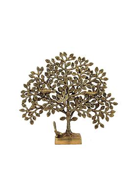 Brass Show Piece Wall Hanging Tree Statue