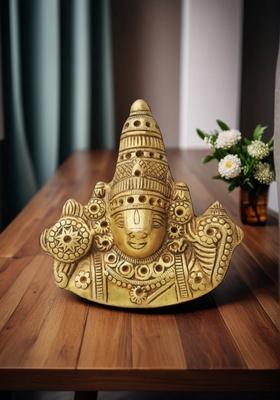Brass Wall Hanging Show Piece Tirupati Bala Ji Statue
