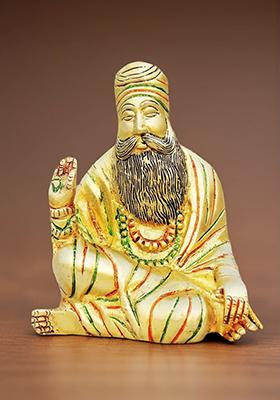 Brass Show Guru Nanak Nanak Dev Ji Statue