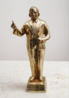 Brass Show Piece Ambedker Standing Statue