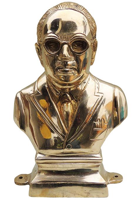 Brass Show Piece Ambedker Face