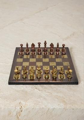 Brass Chess Board