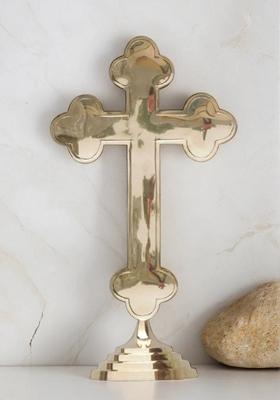 Brass Decorative Show Piece Cross
