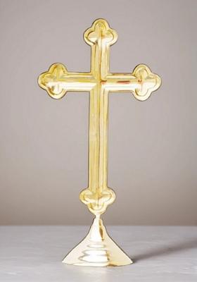 Brass Decorative Cross Christmas Gift Item