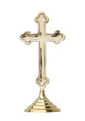 Brass Decorative Show Piece Cross Christmas Gift Item