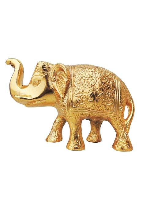 Aluminium Showpiece Elephant Small 