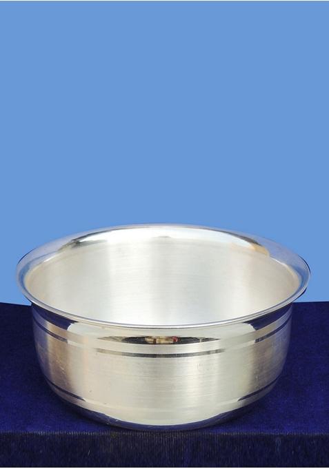 Pure Silver Katori Bowl With Hallmarked