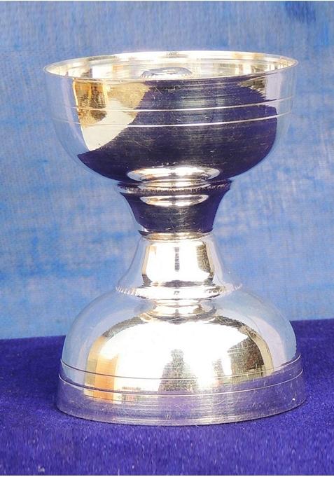 Pure Silver Table Decor Akhand Deepak With Hallmarked
