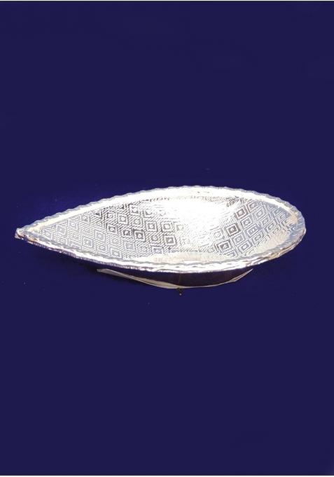 Pure Silver Table Decor Pan Deepak With Hallmarked