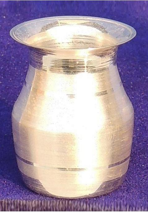 Pure Silver Small Lota With Hallmarked