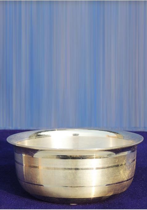 Pure Silver Katori Bowl With Hallmarked 