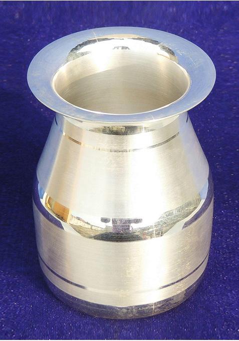 Pure Silver Glass With Hallmarked