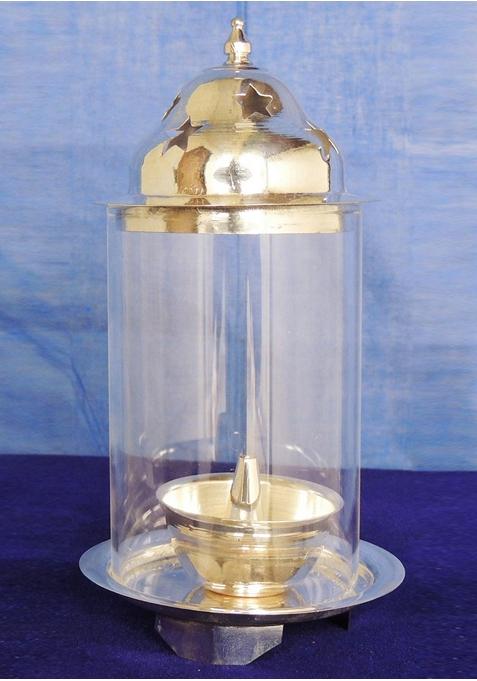 Pure Silver Table Decor Chimney Jyoti With Hallmarked