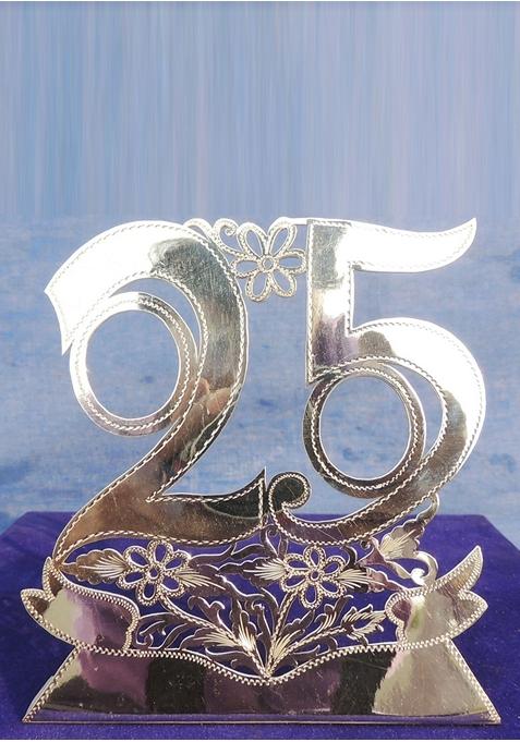 Pure Silver th Anniversary Gift Item With Hallmarked