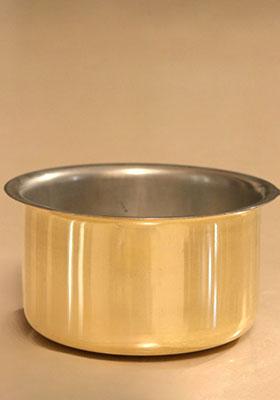 Gold Brass Patila Tusk With Kalai 3 Lt