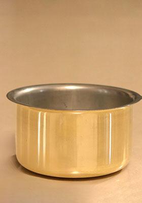 Gold Brass Patila Tusk With Kalai 4 Lt