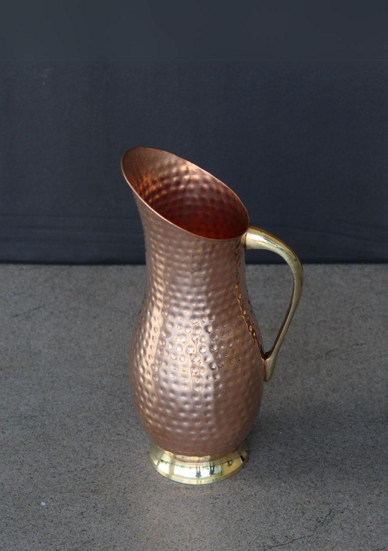Copper Handcrafted Copper Jug