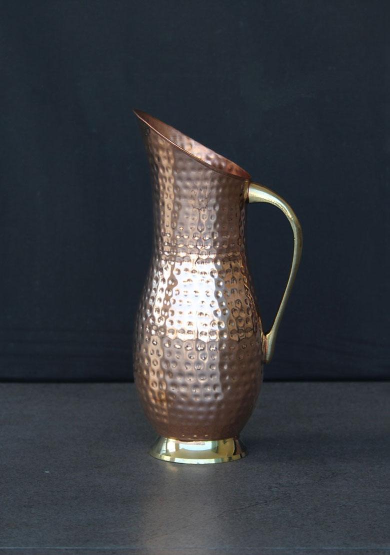 Copper Handcrafted Copper Jug