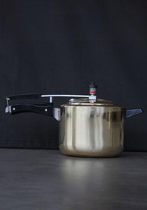 Gold Brass Cooker 2L