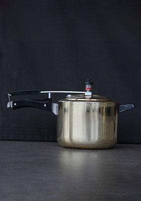 Gold Brass Cooker 3L