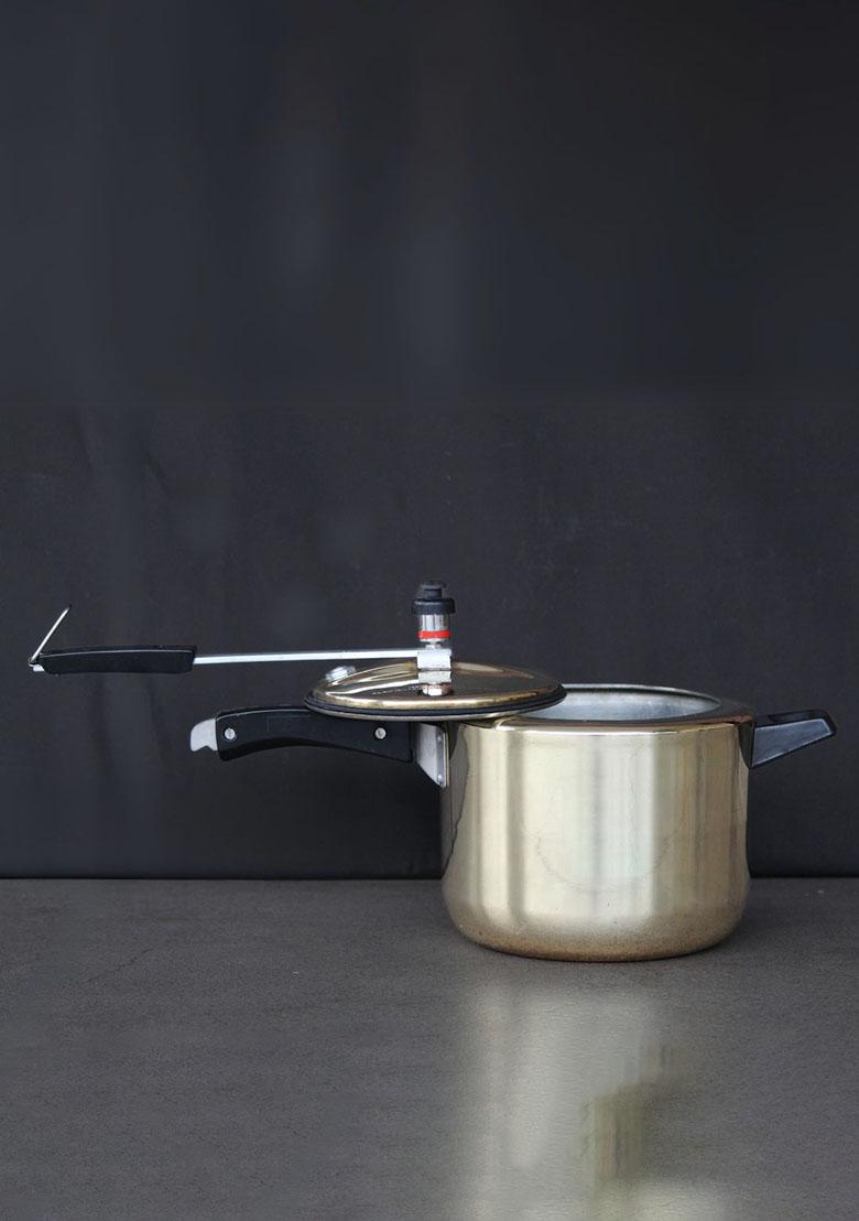 Gold Brass Cooker 3L