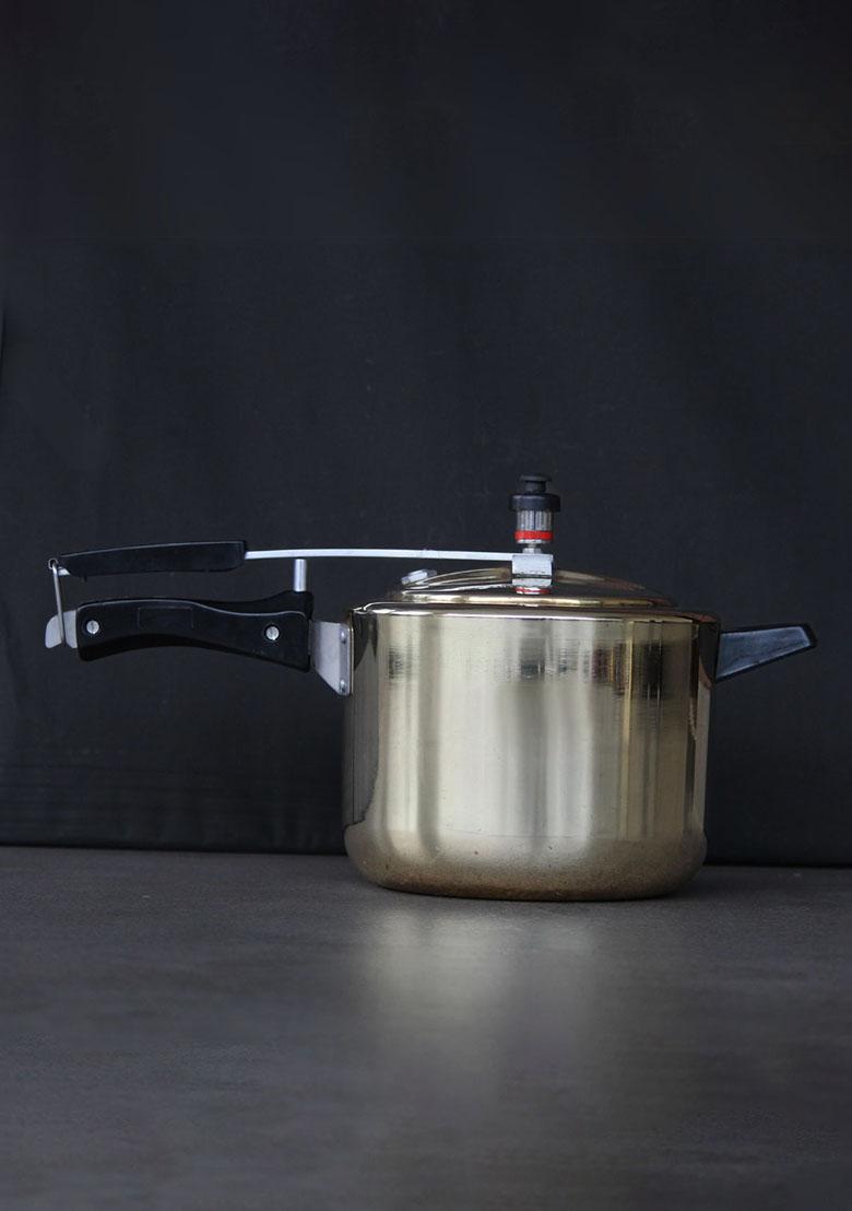 Gold Brass Cooker 5L