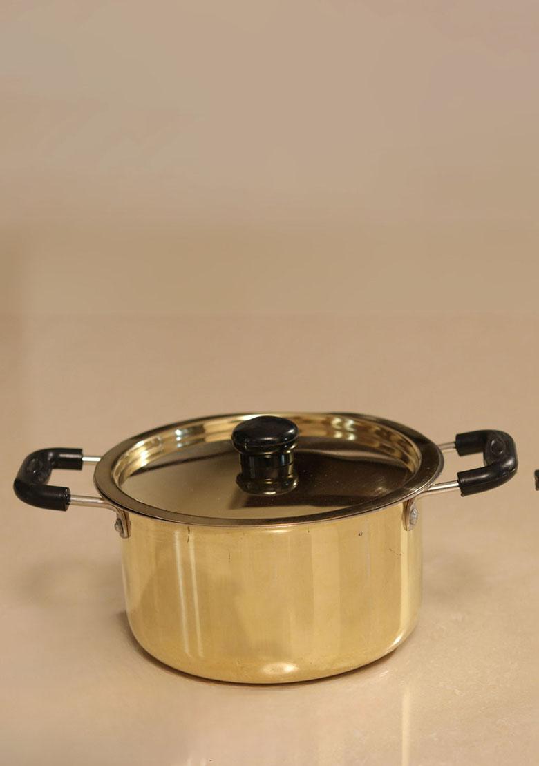 Gold Brass Top Bontone Stew Pan 3.5L