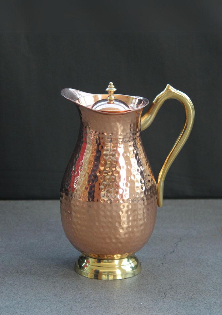 Copper Handcrafted Copper Jug