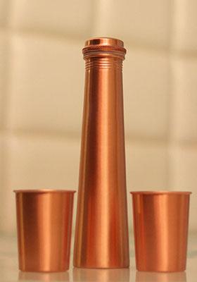 Copper Bottle Set