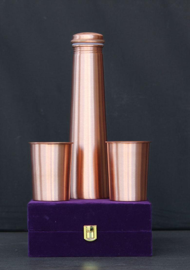 Copper Bottle Set