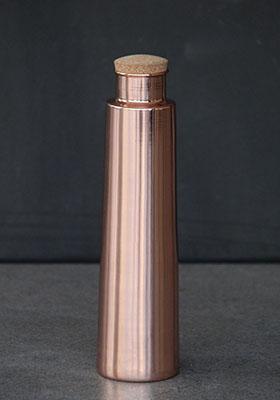 Copper Glossy Copper Tower Bottle